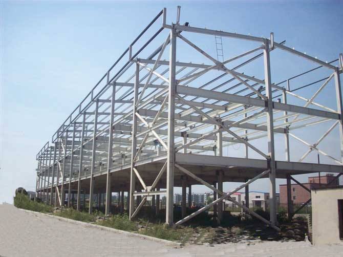 内蒙古网架加工之眼跳岩对管桁架的影响
